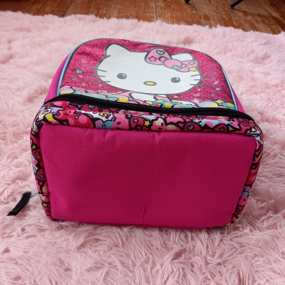 SOLD! Hello Kitty y2k glittery insulated lunch tote! EUC! Vintage kawaii sanrio! - Picture 14 of 15
